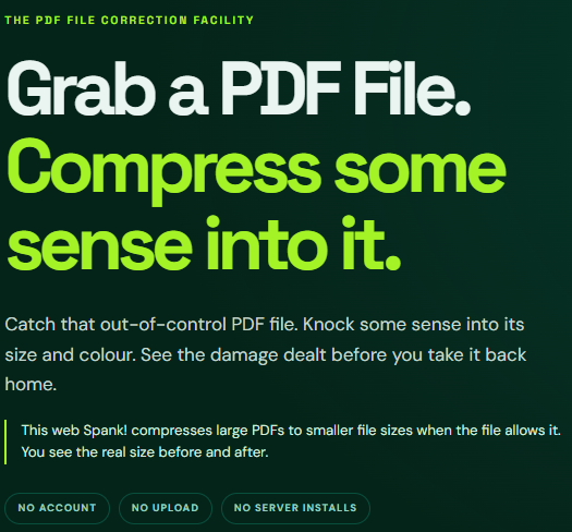 BentRef introduction: Grab a PDF File. Compress some sense into it