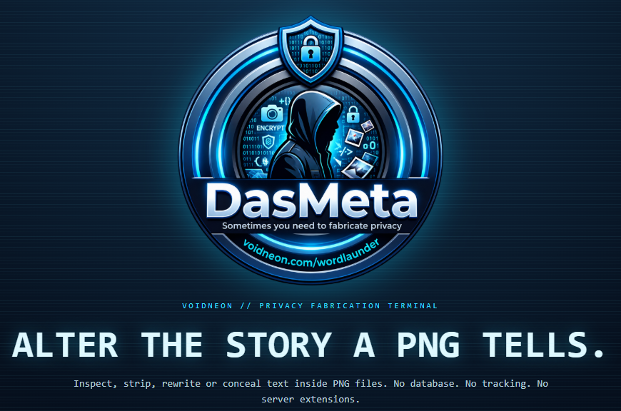 DasMeta introduction: Alter the story a PNG tells